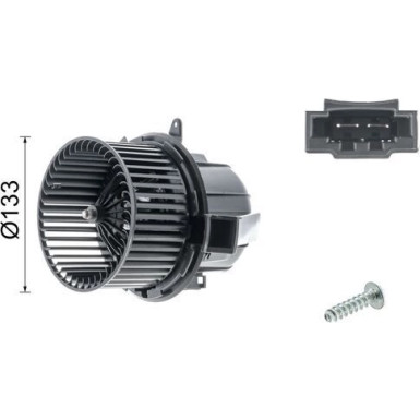 Mahle | Innenraumgebläse | AB 123 000P