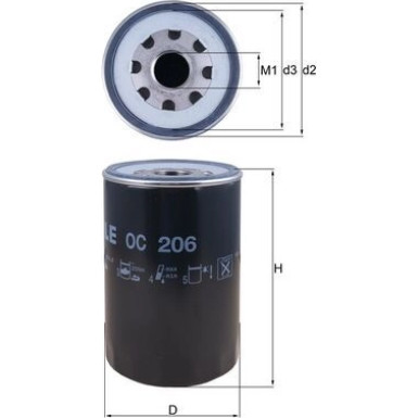 OC 206 Ölfilter