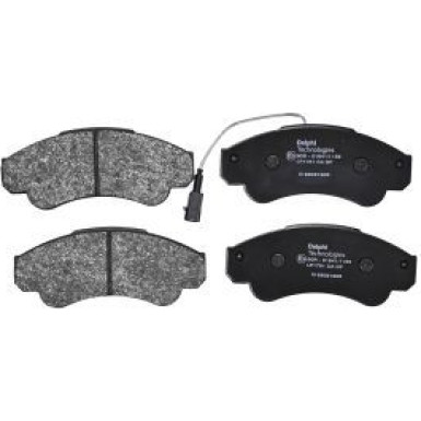 Delphi Bremsbelagsatz, Scheibenbremse LP1751