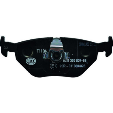 8DB 355 007-981 Bremsbelagsatz, Scheibenbremse