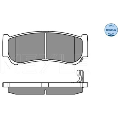 Meyle Bremsbelagsatz, Scheibenbremse MEYLE-ORIGINAL: True to OE 025 244 8816/W