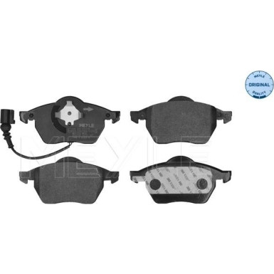 Meyle Bremsbelagsatz, Scheibenbremse MEYLE-ORIGINAL: True to OE 025 233 9219/W