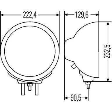 Hella | Fernscheinwerfer | 1F8 007 560-011