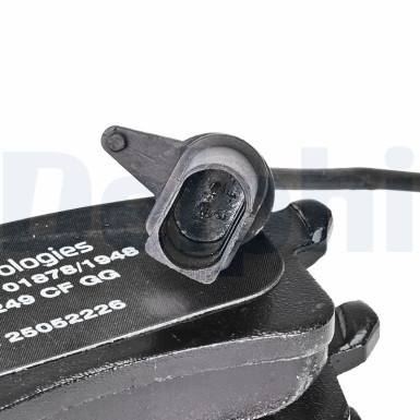 Delphi | Bremsbelagsatz, Scheibenbremse | LP2249 Delphi | Bremsbelagsatz, Scheibenbremse | LP2249