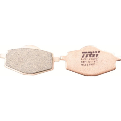 TRW | Bremsbelagsatz, Scheibenbremse | MCB539SI