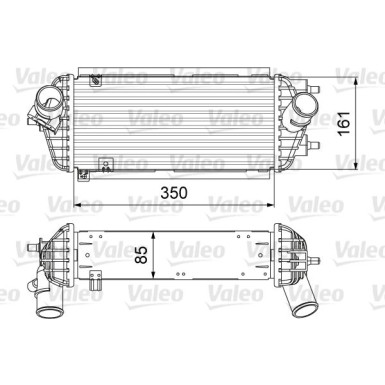 Valeo | Ladeluftkühler | 818665