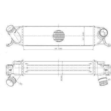 309062 Ladeluftkühler