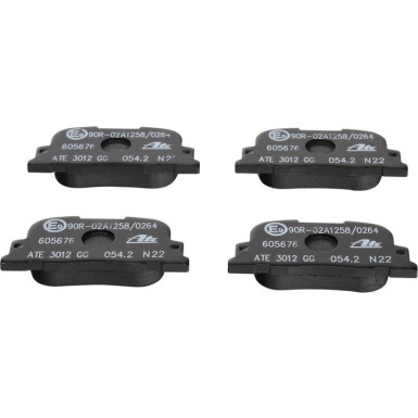 13.0460-5676.2 Bremsbelagsatz, Scheibenbremse