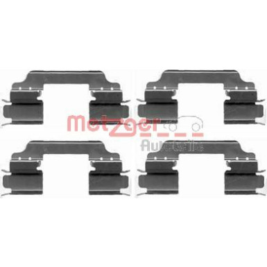 109-1649 Zubehörsatz, Scheibenbremsbelag GREENPARTS