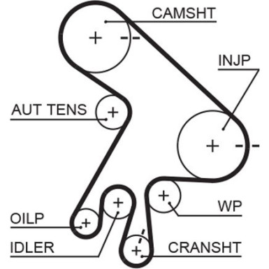 K025562XS Zahnriemensatz PowerGrip™