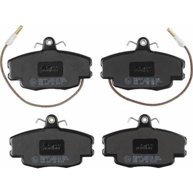 TRW Bremsbelagsatz, Scheibenbremse COTEC GDB807