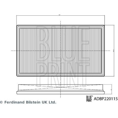 Blue Print | Luftfilter | ADBP220115