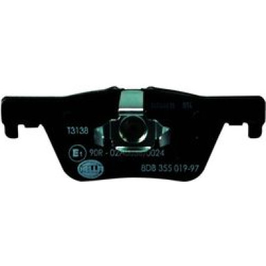 Hella Pagid | Bremsbelagsatz, Scheibenbremse | 8DB 355 019-971