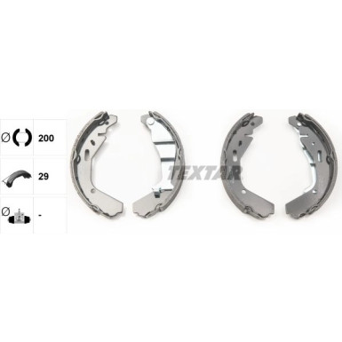 91065200 Bremsbackensatz