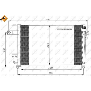 35476 Kondensator, Klimaanlage EASY FIT 35476 Kondensator, Klimaanlage EASY FIT