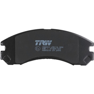 TRW | Bremsbelagsatz, Scheibenbremse | GDB3200