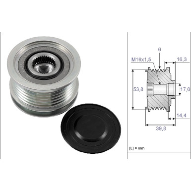 535 0170 10 Generatorfreilauf