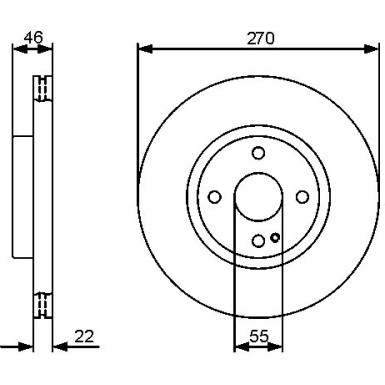 BOSCH | Bremsscheibe | 0 986 479 472