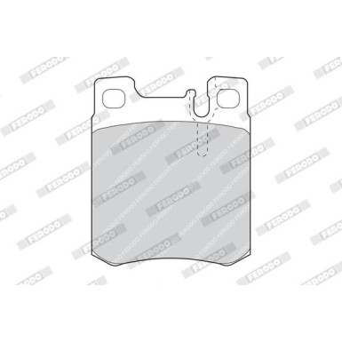 Ferodo | Bremsbelagsatz, Scheibenbremse | FDB799 Ferodo | Bremsbelagsatz, Scheibenbremse | FDB799