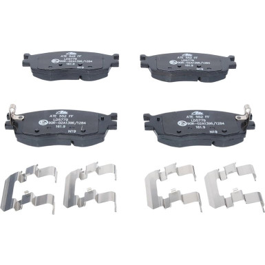 Bremsbelagsatz, Scheibenbremse ATE Ceramic 13.0470-5779.2