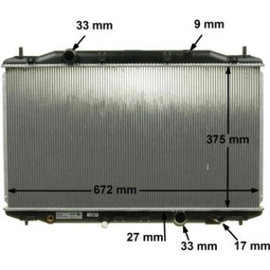 Mahle | Kühler, Motorkühlung | CR 1895 000S