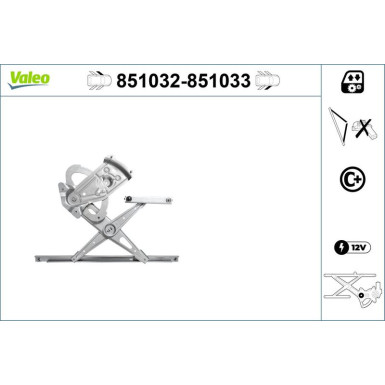 Valeo | Fensterheber | 851032