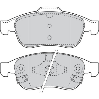 Valeo | Bremsbelagsatz, Scheibenbremse | 302207