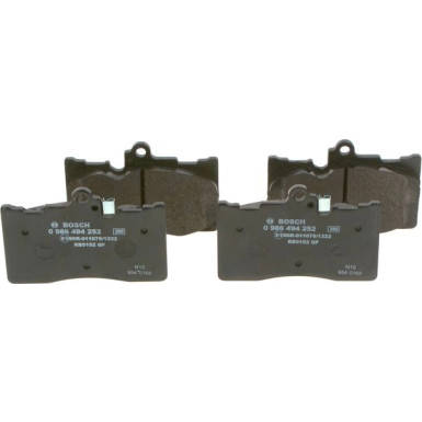 0 986 494 252 Bremsbelagsatz, Scheibenbremse