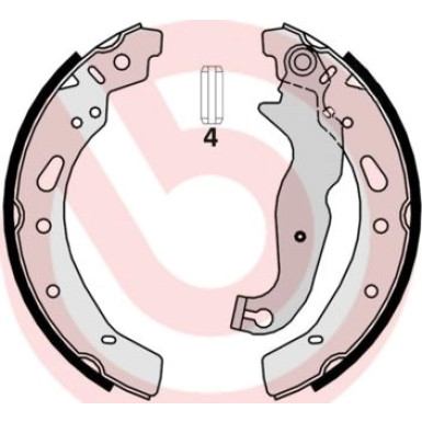 S 24 540 Bremsbackensatz ESSENTIAL LINE