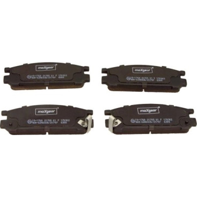 19-1768 Bremsbelagsatz, Scheibenbremse