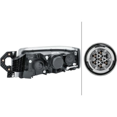 Hella 2 x HELLA Hauptscheinwerfer 1EL 011 171-281