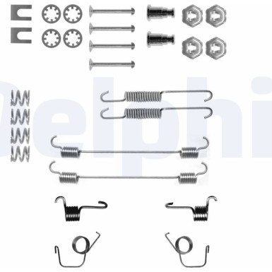 LY1040 Zubehörsatz, Bremsbacken