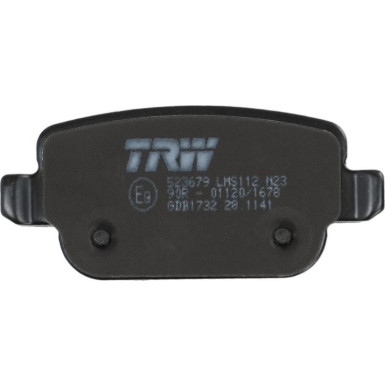 TRW | Bremsbelagsatz, Scheibenbremse | GDB1732