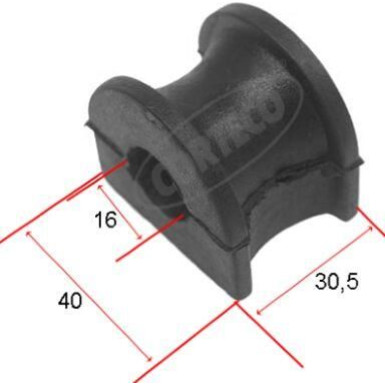 Corteco | Lagerung, Stabilisator | 21652984