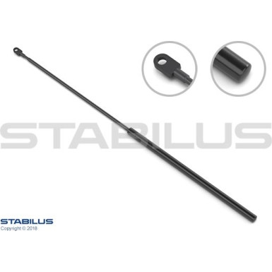 Stabilus | Gasfeder, Motorhaube | 876900