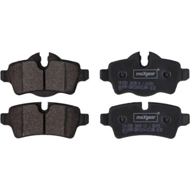 Maxgear | Bremsbelagsatz, Scheibenbremse | 19-2891
