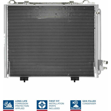 94285 Kondensator, Klimaanlage ** FIRST FIT **