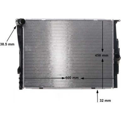 CR 1087 000S Kühler, Motorkühlung BEHR