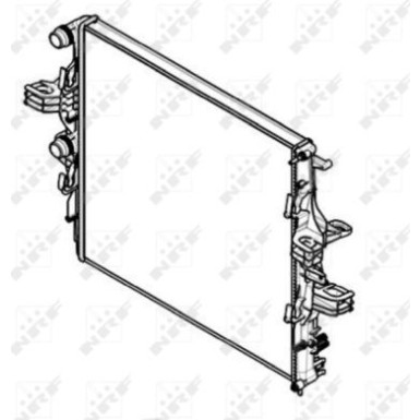 58431 Kühler, Motorkühlung 58431 Kühler, Motorkühlung