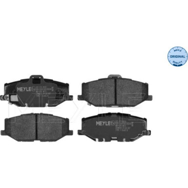 025 215 6816 Bremsbelagsatz, Scheibenbremse MEYLE-ORIGINAL: True to OE.