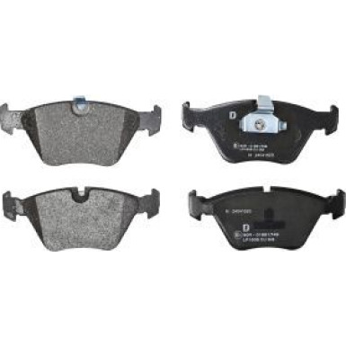 Delphi Bremsbelagsatz, Scheibenbremse LP1608