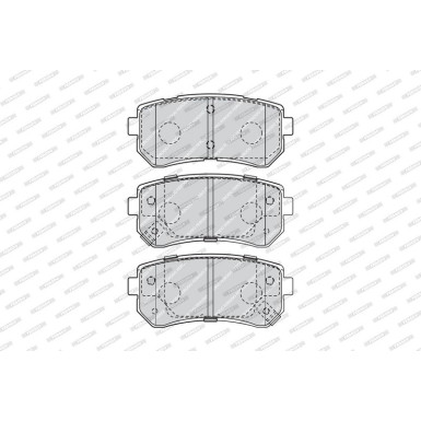 FDB4408 Bremsbelagsatz, Scheibenbremse PREMIER ECO FRICTION