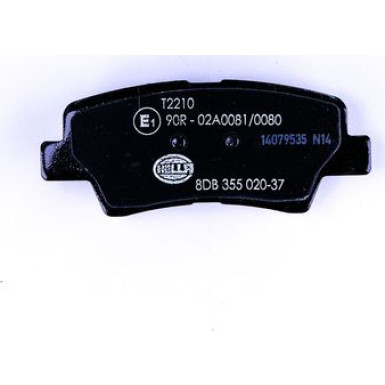 Hella | Bremsbelagsatz, Scheibenbremse | 8DB 355 020-371