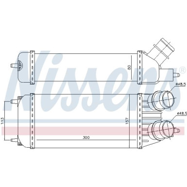 96613 Ladeluftkühler ** FIRST FIT **