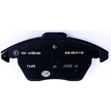Hella | Bremsbelagsatz, Scheibenbremse | 8DB 355 011-811