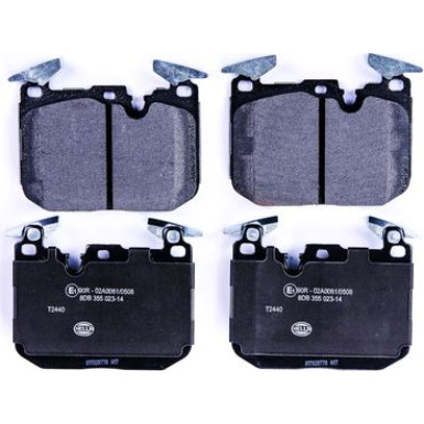 8DB 355 023-141 Bremsbelagsatz, Scheibenbremse