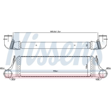 96388 Ladeluftkühler ** FIRST FIT **