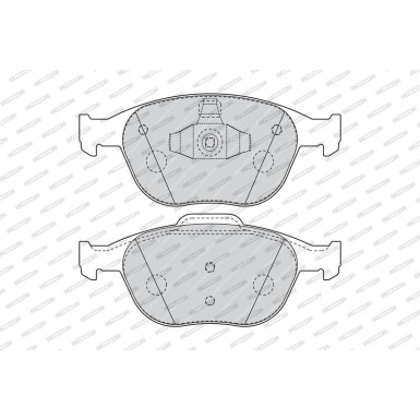 FVR1568 Bremsbelagsatz, Scheibenbremse PREMIER ECO FRICTION
