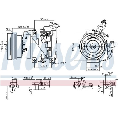 89576 Kompressor, Klimaanlage ** FIRST FIT **