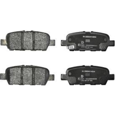 Delphi Bremsbelagsatz, Scheibenbremse LP3158